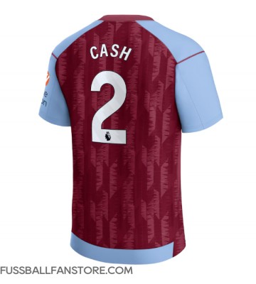 Aston Villa Matty Cash #2 Replik Heimtrikot 2023-24 Kurzarm